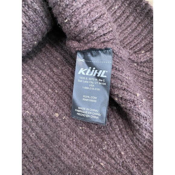 Kuhl Sweater Womens Large Pullover Maroon - Picture 5 of 8
